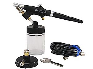 Badger Siphon Feed 350 Airbrush Set, Medium Head, no Propel