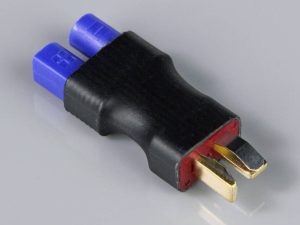 Radient Battery Adapter, Deans (HCT) Male to EC3 Female
