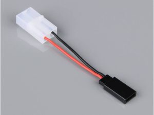 Radient Battery Adapter, Tamiya Female to Rx (Fut-J) Female, 20AWG