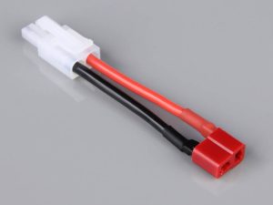 Radient Battery Adapter, Tamiya Male to Deans (HCT) Female