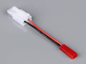 Radient Battery Adapter, Tamiya Male to JST Female, 20AWG