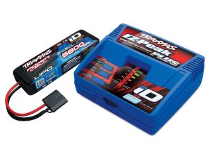 Traxxas Battery & Charger Completer Pack (includes #2970TX iD charger (1pc), #2843X 5800mAh 7.4V 2-cell 25C LiPo battery (1pc) (for UK)