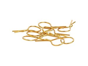 Core RC Big Body Clip 1/10 - Gold (8)