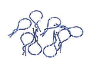Core RC Big Body Clip 1/10 - Metallic Blue (8)