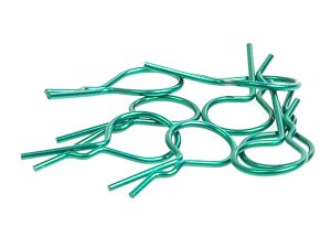 Core RC Big Body Clip 1/10 - Metallic Green (8)