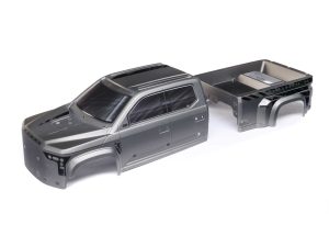 Arrma BIG ROCK 6S BLX Painted Decaled Trimmed Body, Gunmetal