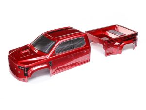 Arrma BIG ROCK 6S BLX Painted Decaled Trimmed Body, Red