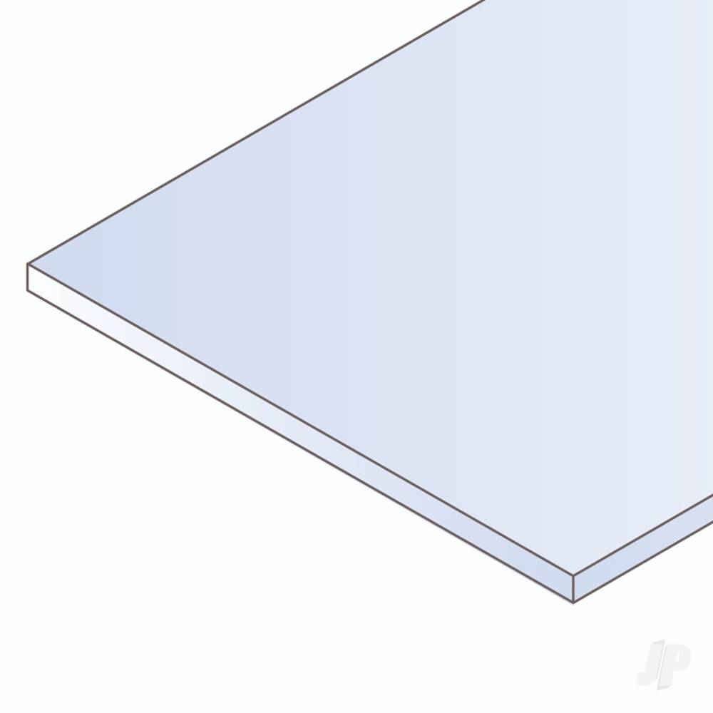 Evergreen Black Sheet, 200 x 530 x 0.8mm (8 x 21 x .030in) (4 per pack)