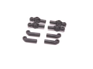 Schumacher Black Upper Link Sockets - Mi9,FT9 (4 prs)