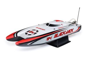Pro Boat Blackjack 24" V2 Catamaran Brushless: RTR, Vegas Offshore