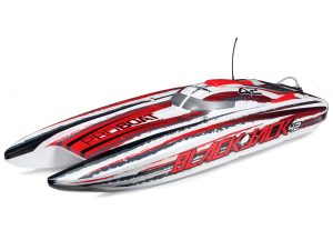 Pro Boat Blackjack 42" 8S Brushless Catamaran RTR: White/Red