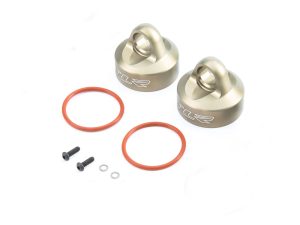 Team Losi Racing Bleeder Shock Caps, Al (2): 5T, MINI WRC