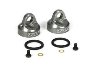 Team Losi Racing Bleeder Shock Caps, Aluminum (2): TEN