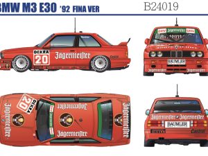 Beemax BMW M3 fina & Jagermeister (2in1) : 1992 DTM 24H Nurburgring