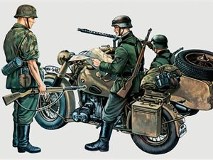 Italeri BMW R75 with Sidecar