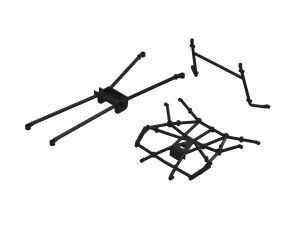 Arrma Body Cage Inner Supports, Black