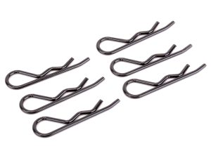 Core RC Body Clips 1/8 - Black - (6)