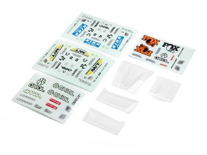 Axial Body Panel Set, Clear: UTB18 4WS