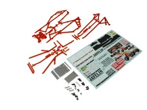 KYOSHO Body Parts and Roll Bar Kyosho Javelin - Red