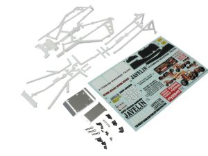 KYOSHO Body Parts and Roll Bar Kyosho Javelin - White