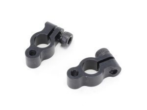 Schumacher Body Post Mount Front (Black) - Mi5evo - (1pr)