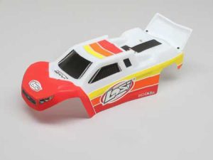 Losi Body, Red: Mini-T 2.0 BL