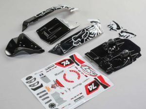 Losi Body Set, FOX Racing: Tenacity DB Pro