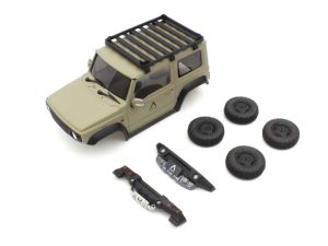 KYOSHO Bodyshell APIO Jimny TS4 Khaki Mini-Z 4X4 MX01