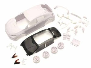 KYOSHO Bodyshell Honda Civic Mini-Z + 4WD Rims (White Body)