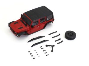 KYOSHO Bodyshell  Jeep Wrangler Rubicon Mini-Z 4X4 MX01 Red