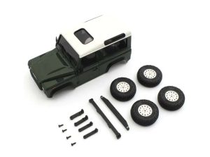 KYOSHO Bodyshell Land Rover Defender 90 Coniston Green Mini-Z 4X4 MX01