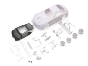 KYOSHO Bodyshell Mercedes AMG GT3 Mini-Z + 2WD Rims (White Body)