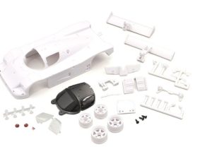 KYOSHO Bodyshell Sauber Mercedes C9 Mini-Z + 2WD Rims (White Body)