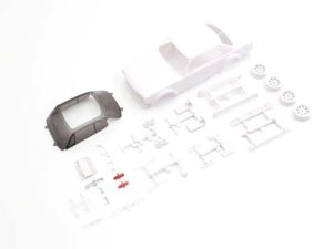 KYOSHO Bodyshell Skyline 2000GT-R (KPGC10) Mini-Z + 4WD Rims (White Body)
