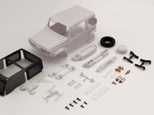 KYOSHO Bodyshell Suzuki Jimny Sierra Mini-Z 4X4 MX01 (White Body)