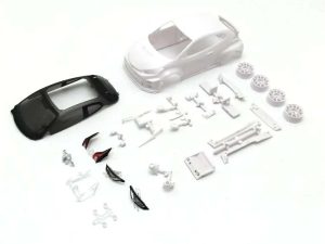 KYOSHO Bodyshell Toyota Yaris GRMN Circuit Mini-Z + Jantes 4WD (A peindre)