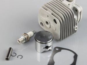 Zenoah Bore Up Kit (Cylinder Assy, Piston+Ring, Gudgen+Clip, Sparkplug, Gasket)