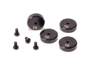 Schumacher Brass Circular Weight 10g (pk4)