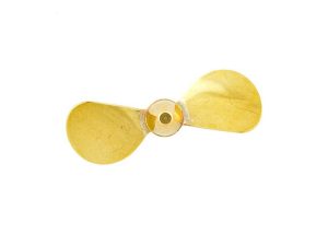 Ripmax Brass Propeller (Classic), 2 Blade, 30mm, M4, LH