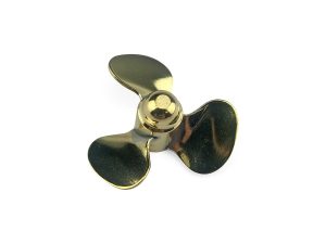 Ripmax Brass Propeller (Classic), 3 Blade, 20mm, M4, RH