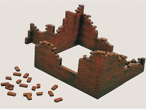 Italeri BRICK WALLS