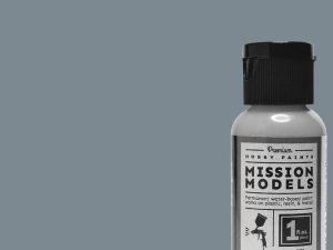 Mission Models British Light Silver Grey RAL 7001, 1oz