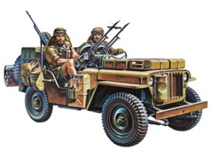 Tamiya British SAS Commando Jeep