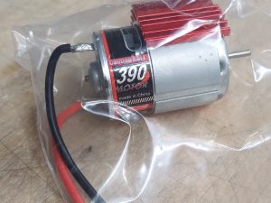 PD Racing Brushed RC390 Motor with Heat Sink