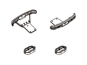 PD Racing Bumper Loop, Front & Rear Bumper Set