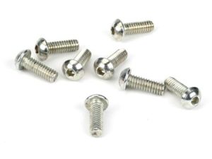 Losi Button Head Screws, 5-40 x 3/8" (8)