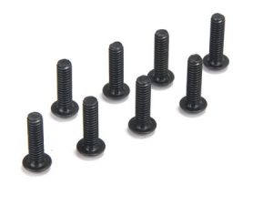 Losi Button Head Screws, 8-32 x 5/8" (8)