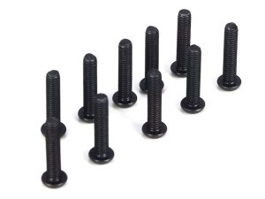Button Head Screws, M2.5 x 12mm (10)