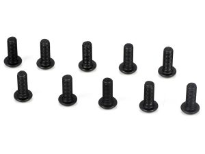 Losi Button Head Screws, M3 x 8mm (10)