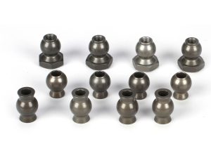 Camber & Steering Pivot Ball Set (12): 5IVE-T, MINI WRC